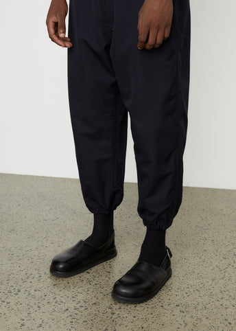 Cropped Wool Pants