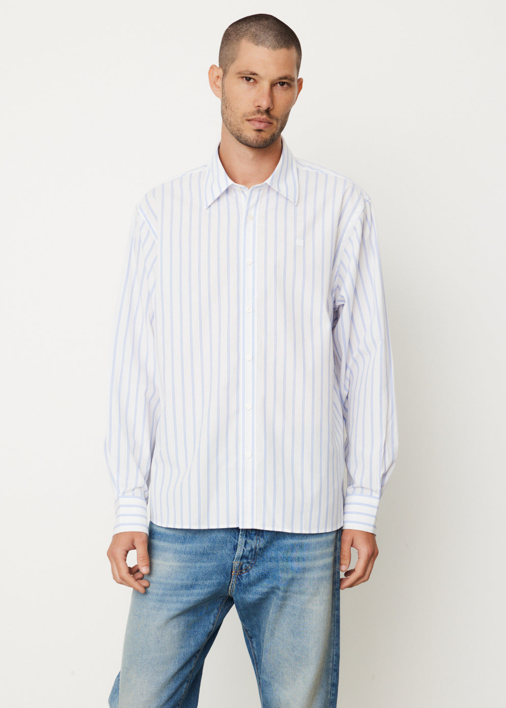 Sarlie Long Sleeve Stripe Shirt