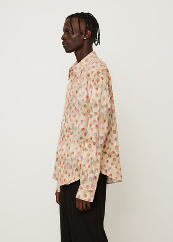 Siza Daisies Fil Coupe Long Sleep Shirt