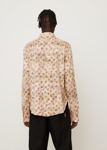 Siza Daisies Fil Coupe Long Sleep Shirt