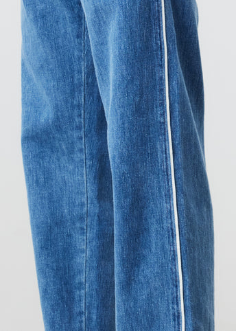 Denim Track Pant