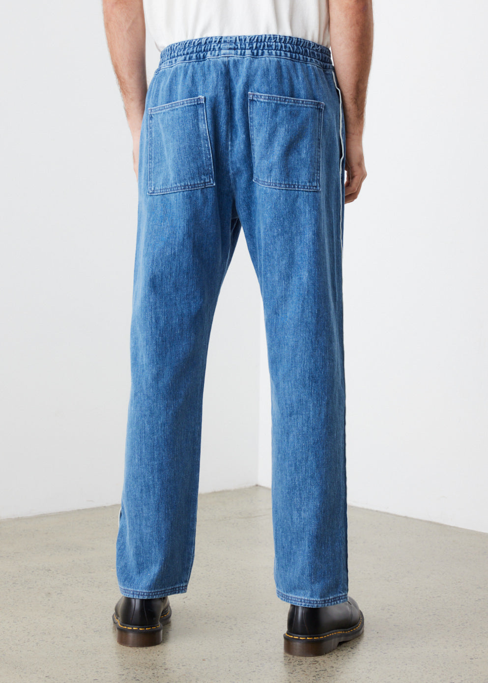 Denim Track Pant