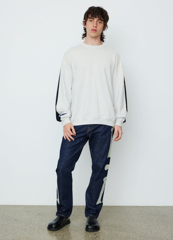 SWT Knit 2Tones Remake Big Sweater