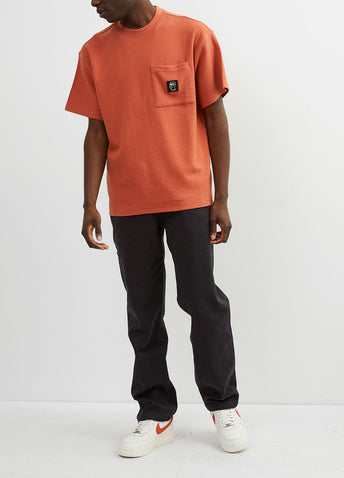 Waffle Mockneck T-shirt