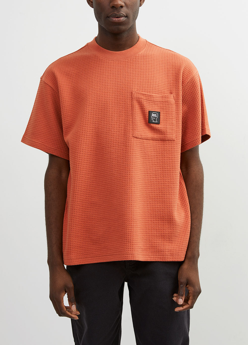 Waffle Mockneck T-shirt