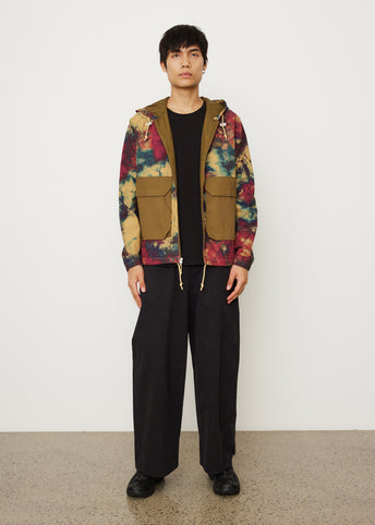 Printed Ripstop Wind Hoodie