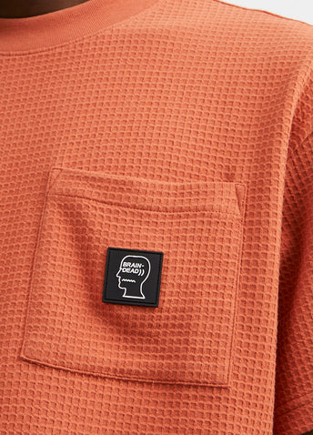 Waffle Mockneck T-shirt