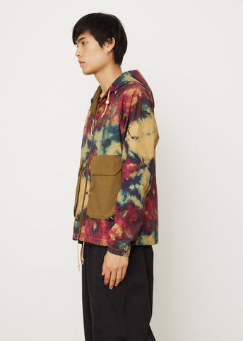 Printed Ripstop Wind Hoodie