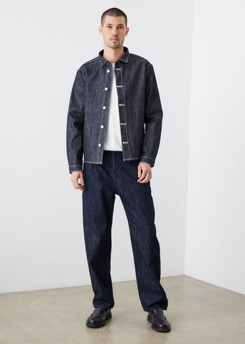 Contrast Overshirt Jacket