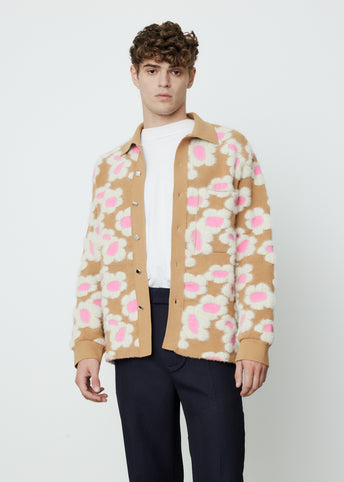 Le Chemise Neve Fleurs Cardigan