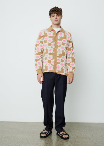 Le Chemise Neve Fleurs Cardigan