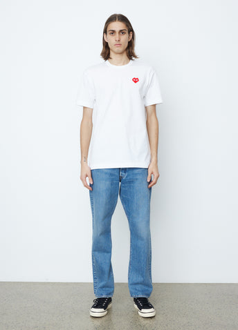 T322 Pixel Red Heart T-Shirt