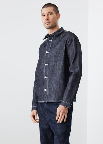 Contrast Overshirt Jacket