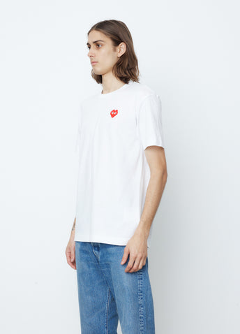 T322 Pixel Red Heart T-Shirt