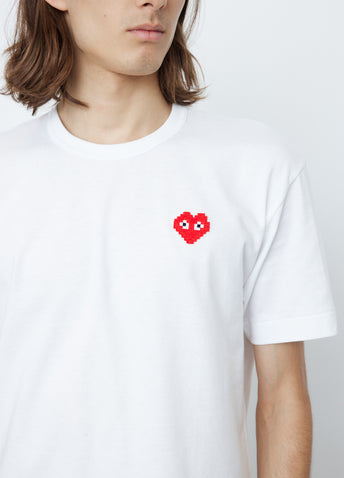 T322 Pixel Red Heart T-Shirt