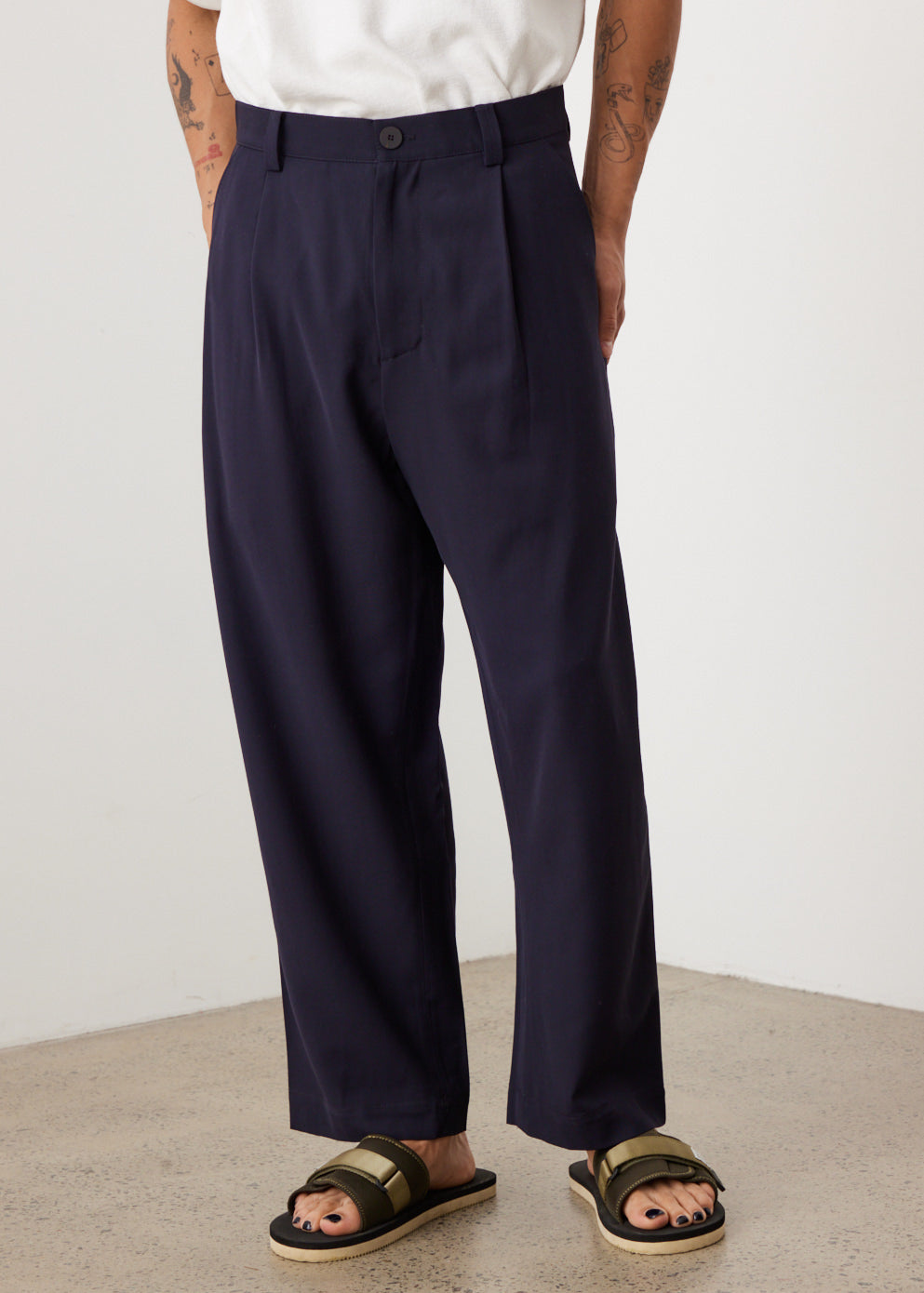 Tuck Pants
