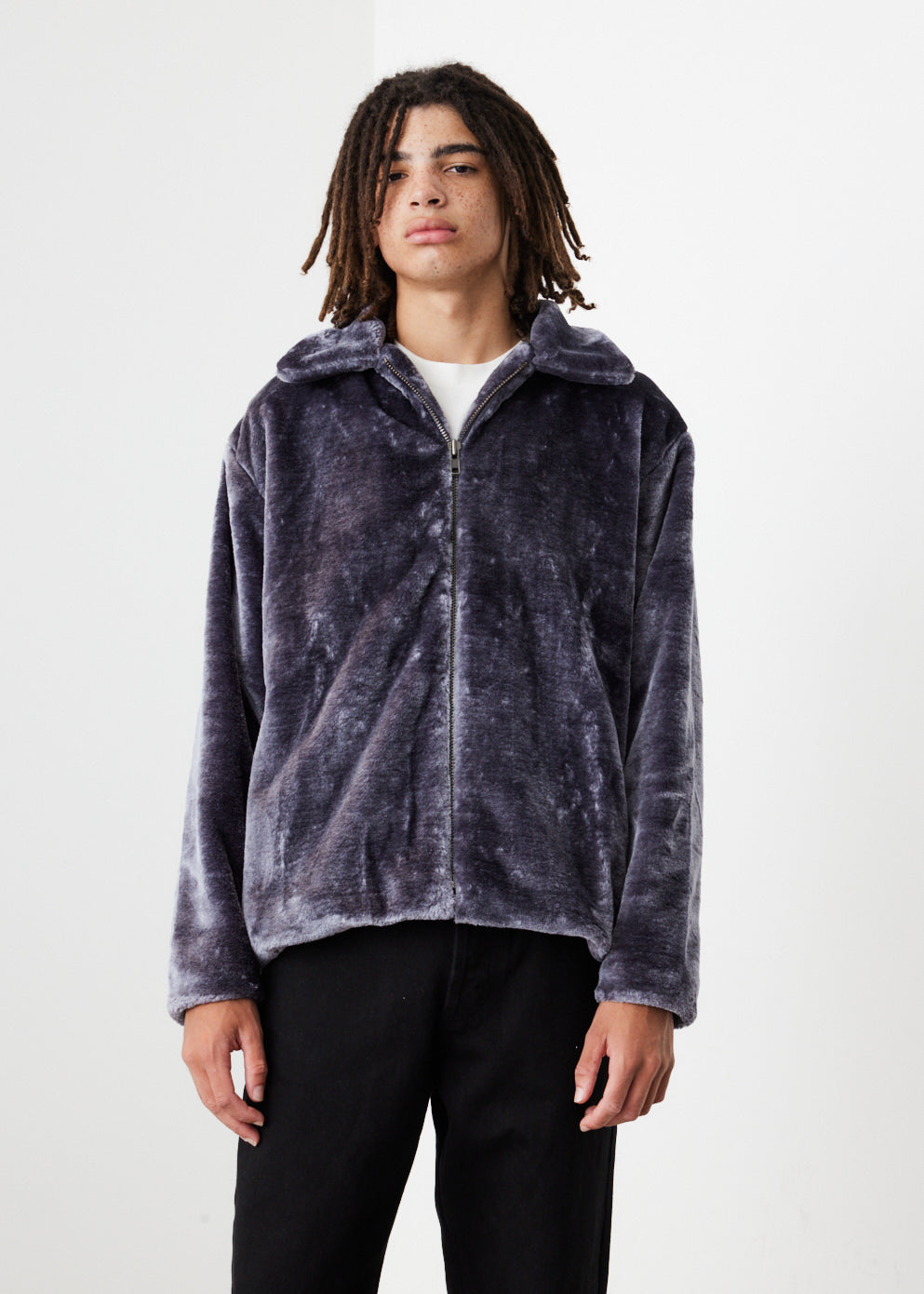 Faux fur hoodie sales mens urban outfitters