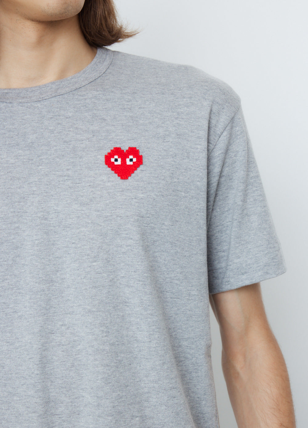 T322 Pixel Red Heart T-Shirt