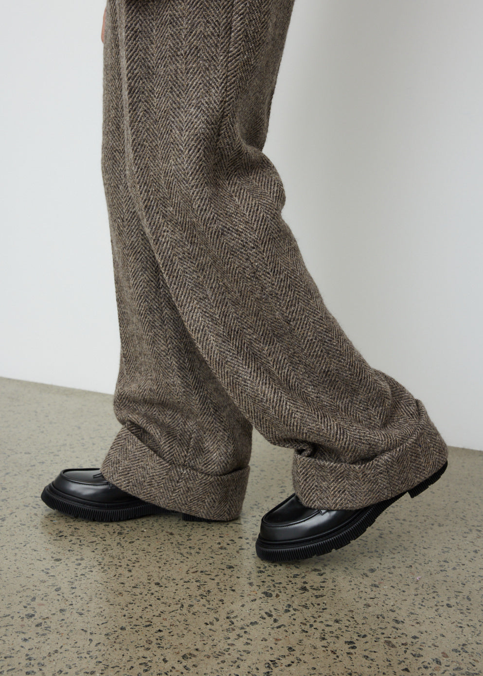 Paehyun Herringbone Pants