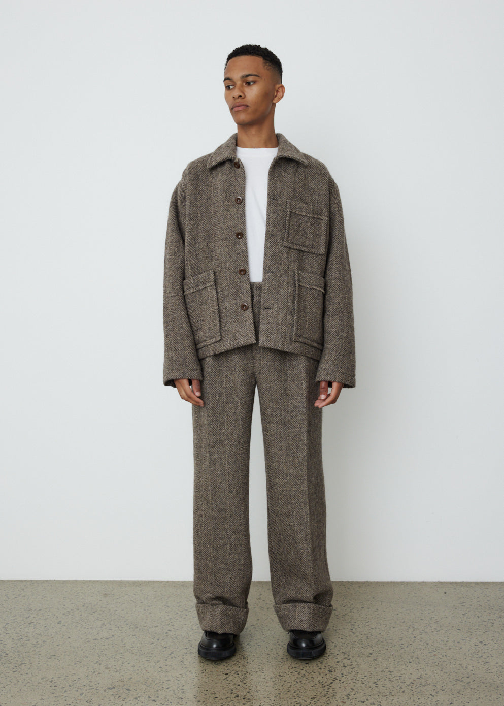 Okey Herringbone Jacket