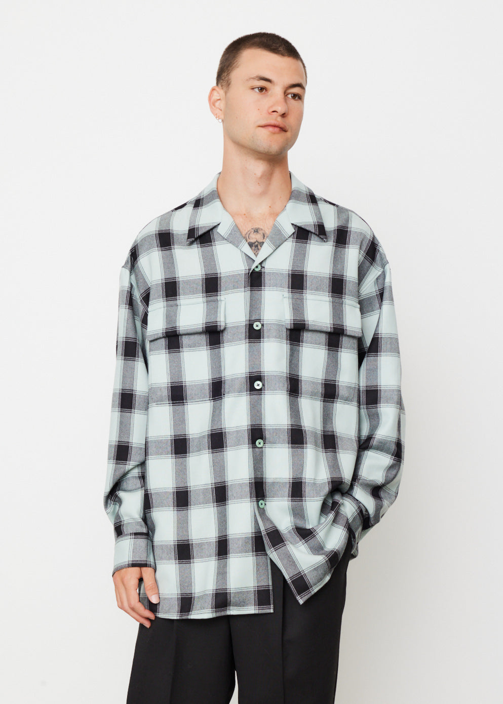 Patch Pockets Shirt