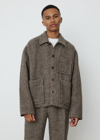 Okey Herringbone Jacket