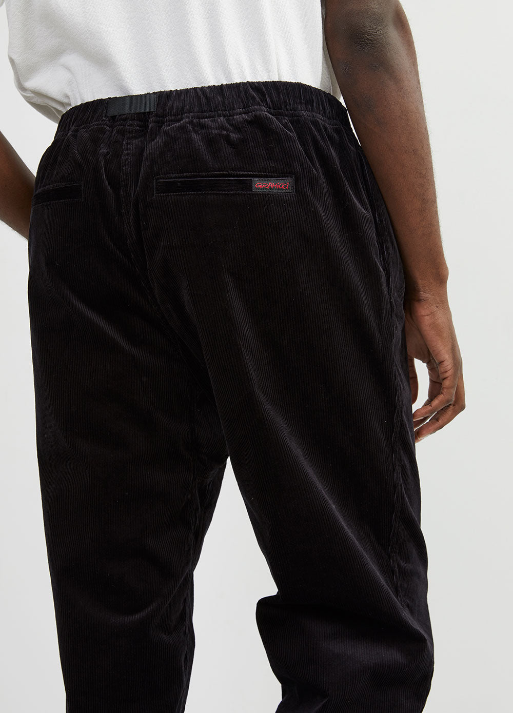 Cord Tuck Tapered Pants