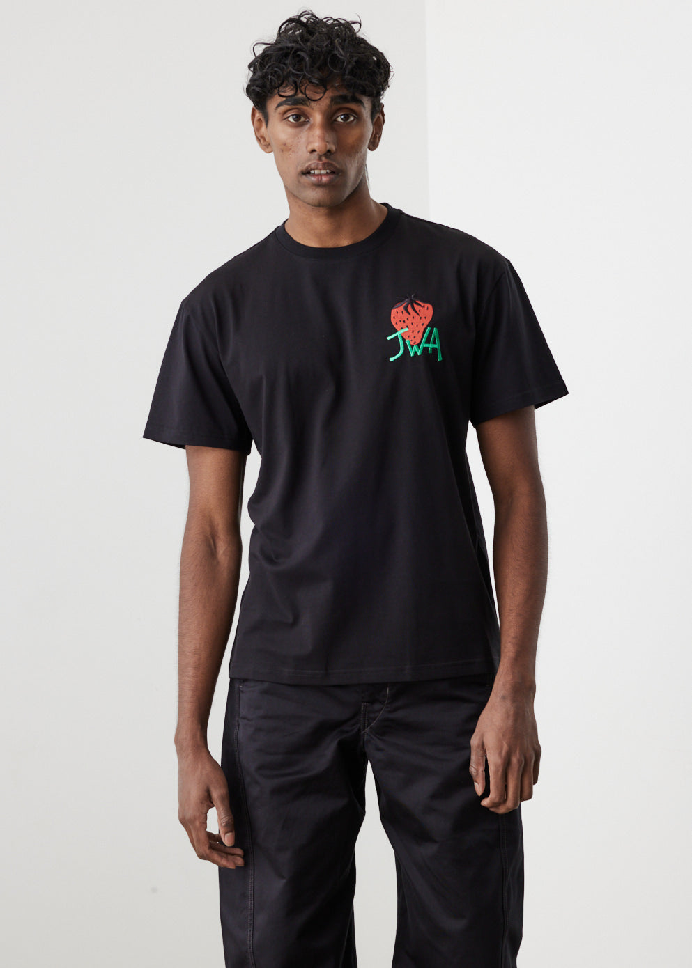 Embroidered Strawberry T-Shirt