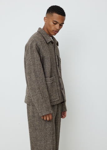 Okey Herringbone Jacket