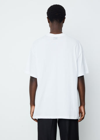 Oversized T-shirt with Altered Reality Print Front