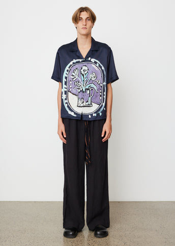 Wide Leg Linen Pants