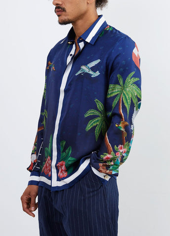 Surf Club Silk Shirt