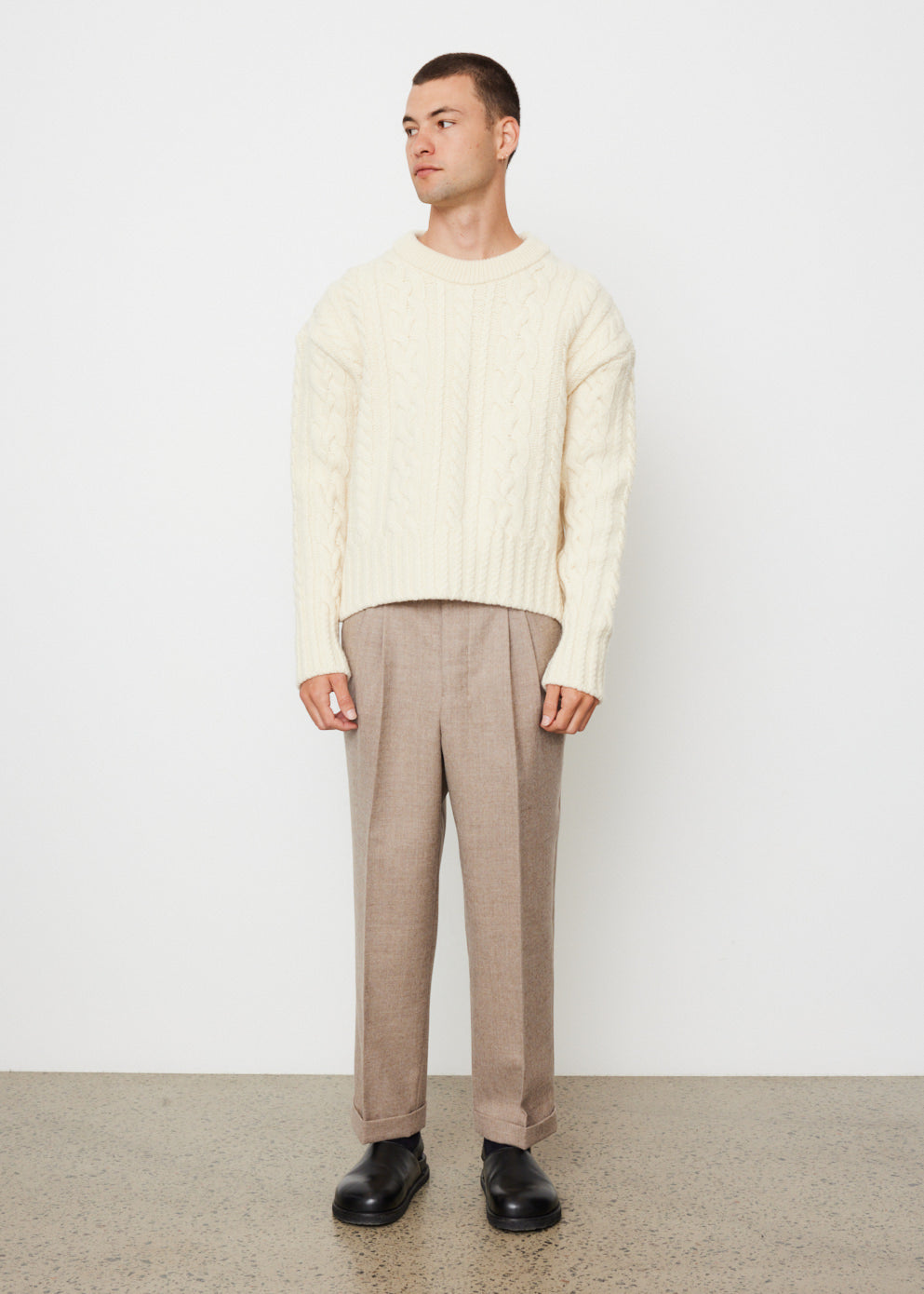 Carrot Fit Trousers