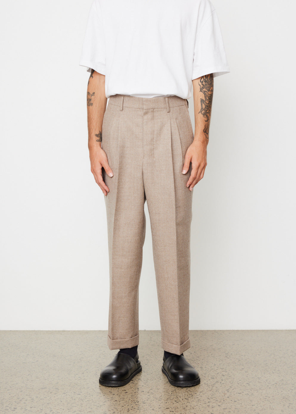 Carrot Fit Trousers
