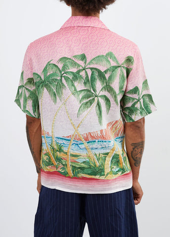 Linen Rose a Maui Shirt