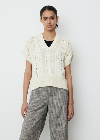 Jolie Sleeveless V-Neck