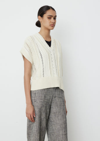 Jolie Sleeveless V-Neck