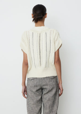 Jolie Sleeveless V-Neck