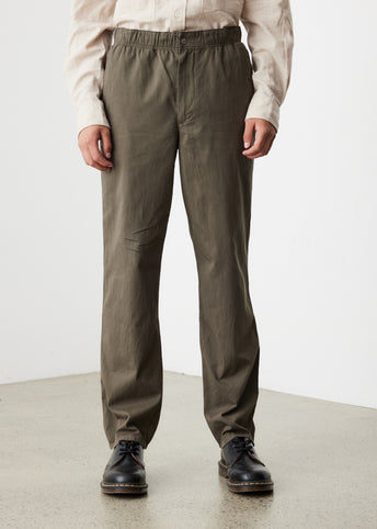 Ezra Light Twill Elastic Pants