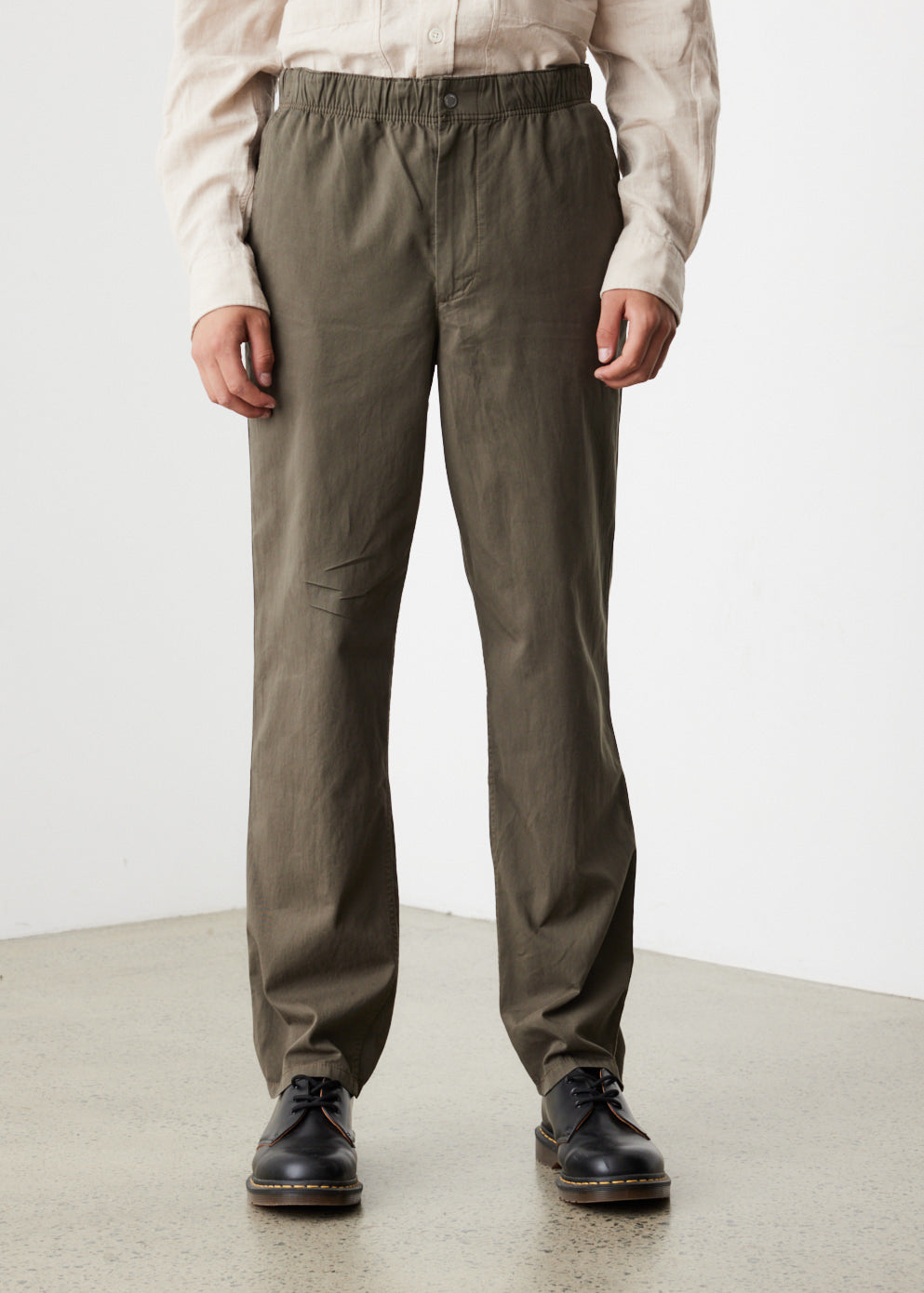 Ezra Light Twill Elastic Pants