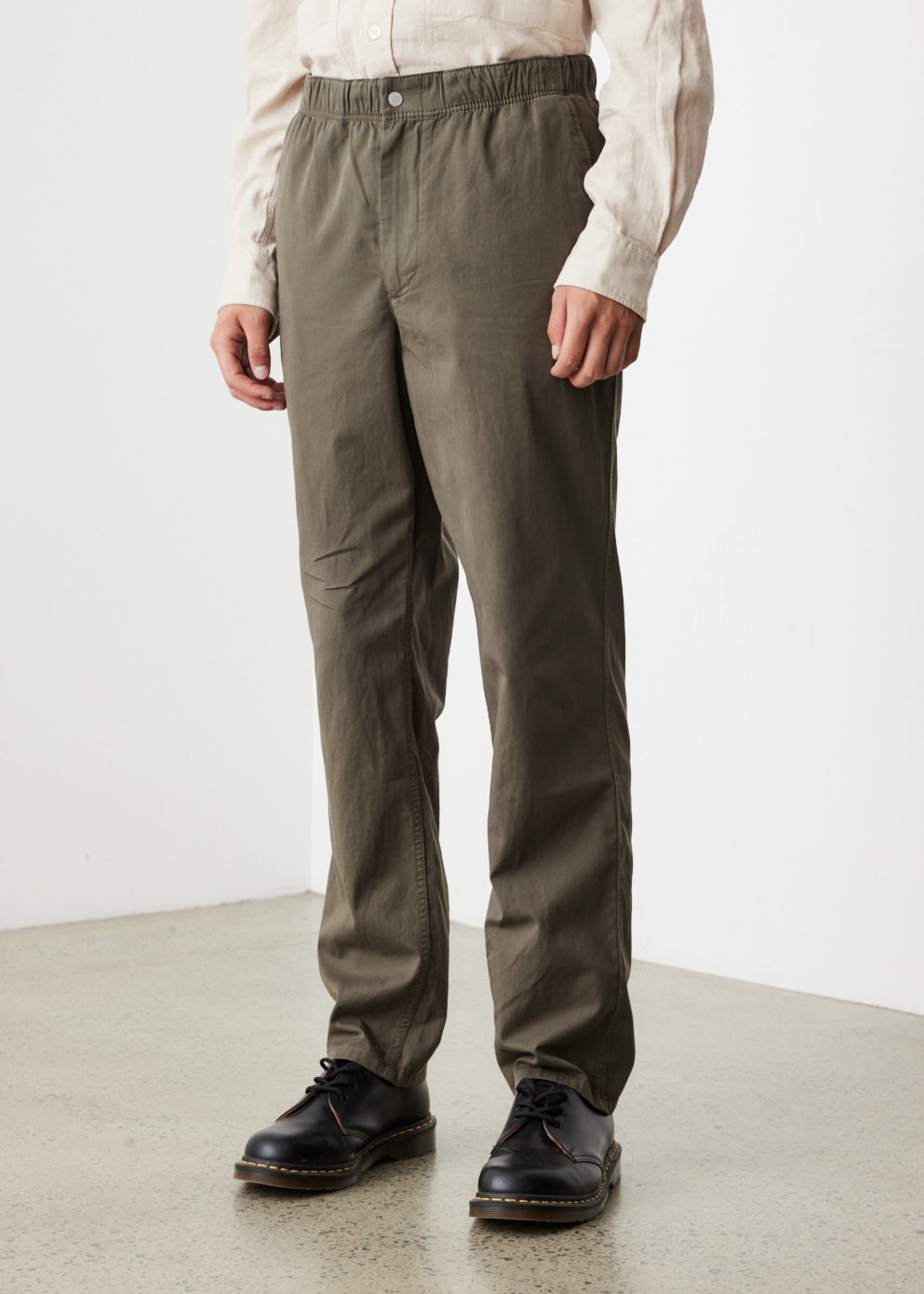 Ezra Light Twill Elastic Pants