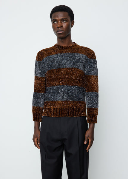Raf Simons Disturbed Jacquard Knit Sweater - AW17 – Vertical