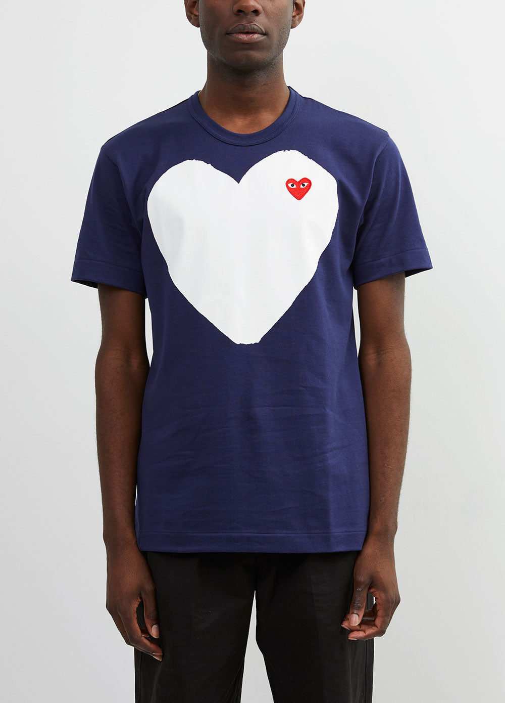 T184 White Heart T-shirt