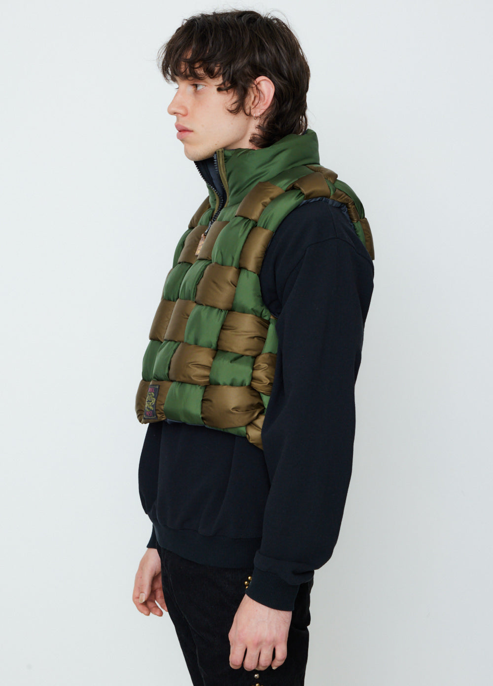Rip Stop Nylon Diet Keel Weaving Vest