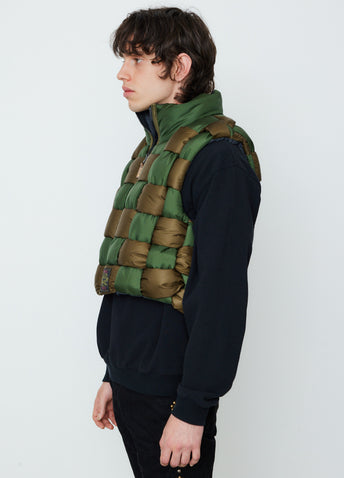 Rip Stop Nylon Diet Keel Weaving Vest