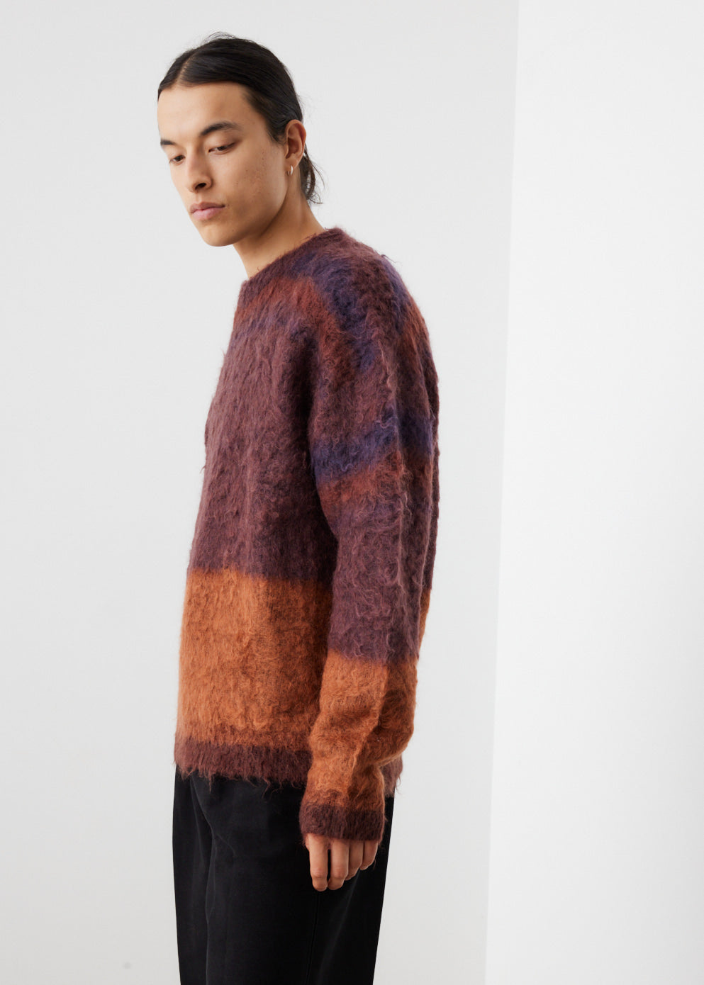 Rothko Border Crewneck Sweater