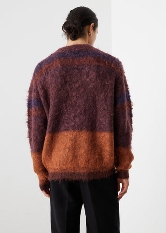 Rothko Border Crewneck Sweater