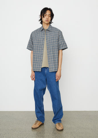 Japan Short-Sleeve Plaid Shirt