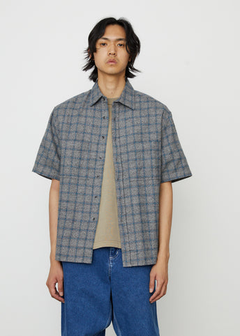 Japan Short-Sleeve Plaid Shirt