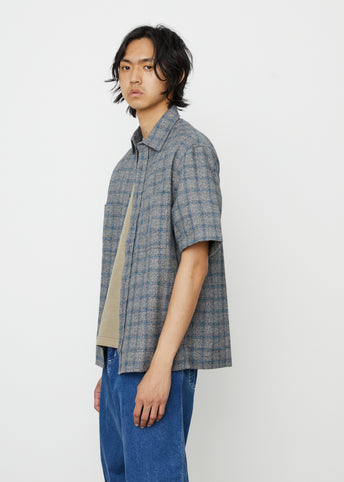 Japan Short-Sleeve Plaid Shirt